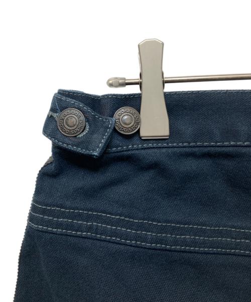 adidas（アディダス）adidas (アディダス) サイドラインワークパンツ ネイビー サイズ:Oの古着・服飾アイテム