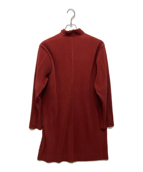 HOMME PLISSE ISSEY MIYAKE（オム プリッセ イッセイ ミヤケ）HOMME PLISSE ISSEY MIYAKE (オムプリッセ イッセイ ミヤケ) TAILORED PLEATS 2 レッド サイズ:3の古着・服飾アイテム