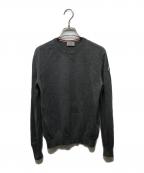 MONCLERモンクレール）の古着「MAGLIONE TRICOT GIROCOLLO クルーネックニット」｜グレー
