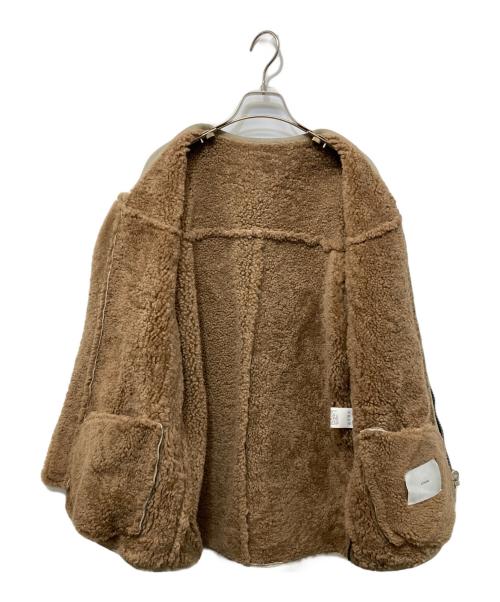 COVERT（コヴェルト）COVERT (コヴェルト) ムートンジャケット グレー サイズ:Freeの古着・服飾アイテム