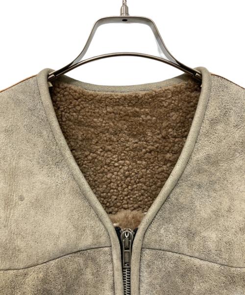 COVERT（コヴェルト）COVERT (コヴェルト) ムートンジャケット グレー サイズ:Freeの古着・服飾アイテム