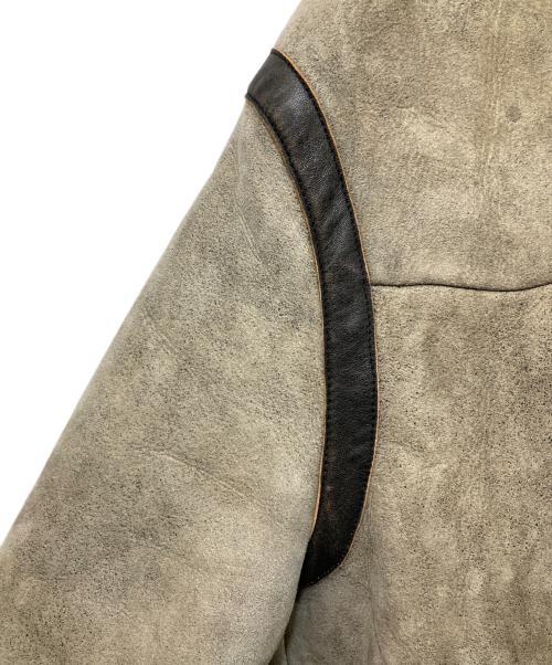 COVERT（コヴェルト）COVERT (コヴェルト) ムートンジャケット グレー サイズ:Freeの古着・服飾アイテム