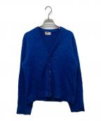 MONTGOMERY WARDモンゴメリーワード）の古着「ニットカーディガン」｜ブルー