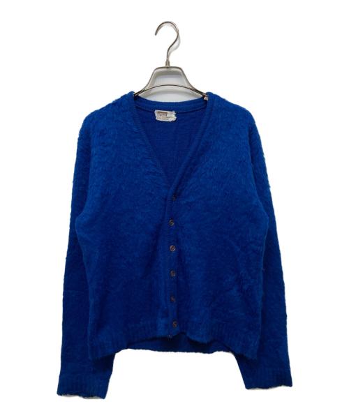 MONTGOMERY WARD（モンゴメリーワード）MONTGOMERY WARD (モンゴメリーワード) ニットカーディガン ブルー サイズ:Sの古着・服飾アイテム