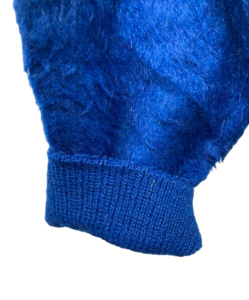 MONTGOMERY WARD（モンゴメリーワード）MONTGOMERY WARD (モンゴメリーワード) ニットカーディガン ブルー サイズ:Sの古着・服飾アイテム