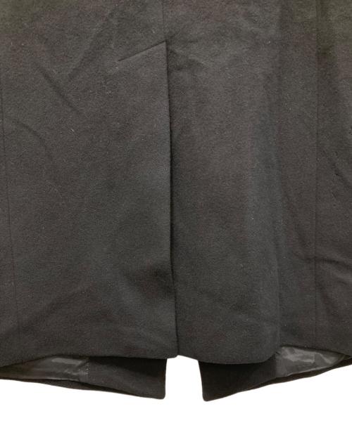 ARMANI COLLEZIONI（アルマーニ コレツィオーニ）ARMANI COLLEZIONI (アルマーニ コレツィオーニ) メルトンロングチェスターコート ブラック サイズ:42の古着・服飾アイテム