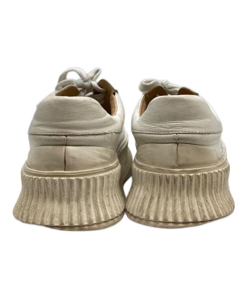 JIL SANDER（ジルサンダー）JIL SANDER (ジルサンダー) ローカットスニーカー ホワイト サイズ:39の古着・服飾アイテム