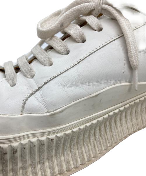 JIL SANDER（ジルサンダー）JIL SANDER (ジルサンダー) ローカットスニーカー ホワイト サイズ:39の古着・服飾アイテム