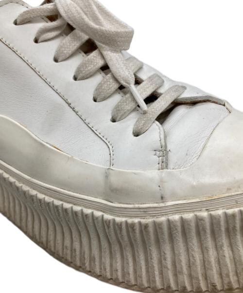 JIL SANDER（ジルサンダー）JIL SANDER (ジルサンダー) ローカットスニーカー ホワイト サイズ:39の古着・服飾アイテム