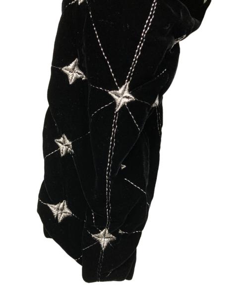 BELPER（ベルパー）BELPER (ベルパー) EMBROIDERY VELVET DRESS ブラック サイズ:不明の古着・服飾アイテム