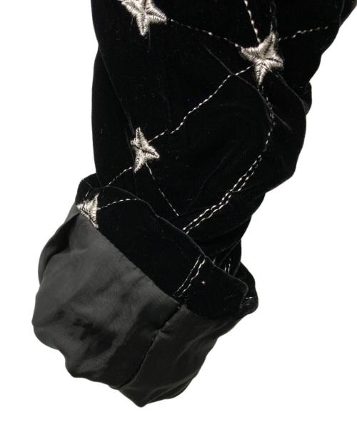 BELPER（ベルパー）BELPER (ベルパー) EMBROIDERY VELVET DRESS ブラック サイズ:不明の古着・服飾アイテム