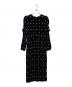 BELPER (ベルパー) EMBROIDERY VELVET DRESS ブラック サイズ:不明：18000円