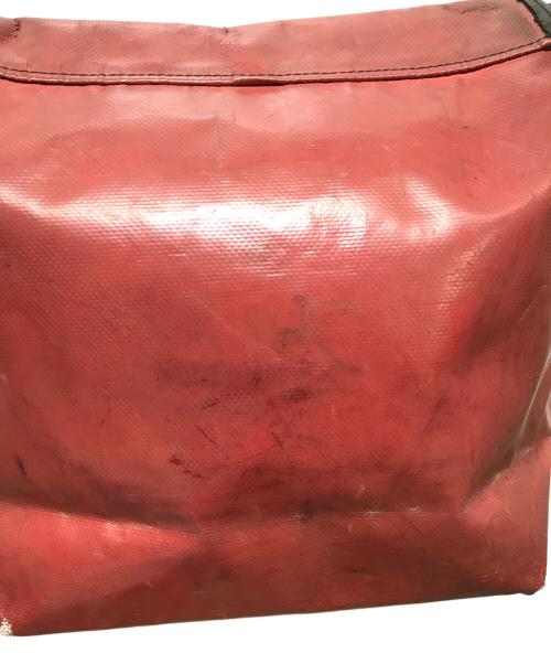 FREITAG（フライターグ）FREITAG (フライターグ) F11 LASSIE ショルダーバッグ レッド×ホワイトの古着・服飾アイテム