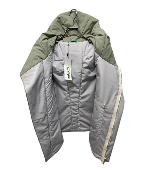 CCP（シーシーピー）CCP (シーシーピー) ナイロン中綿ベスト グリーン サイズ:S 未使用品の古着・服飾アイテム