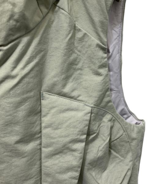 CCP（シーシーピー）CCP (シーシーピー) ナイロン中綿ベスト グリーン サイズ:S 未使用品の古着・服飾アイテム