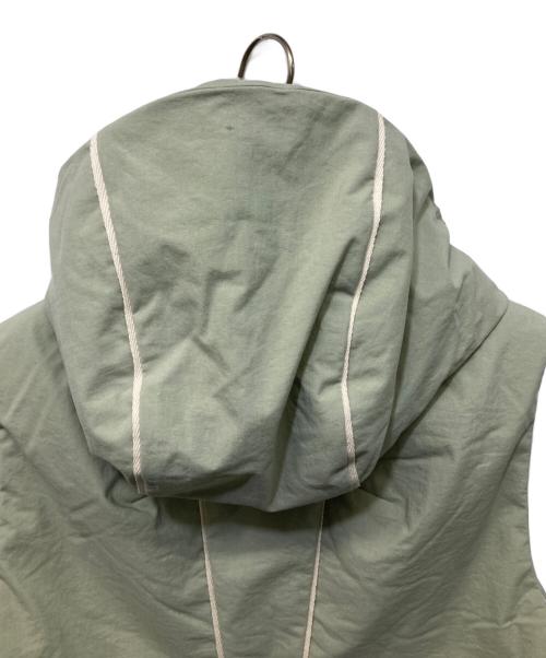 CCP（シーシーピー）CCP (シーシーピー) ナイロン中綿ベスト グリーン サイズ:S 未使用品の古着・服飾アイテム