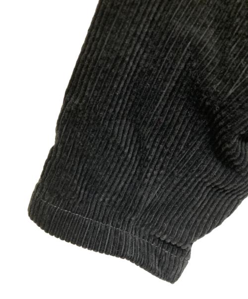 JIL SANDER+（ジルサンダープラス）JIL SANDER+ (ジルサンダープラス) コーデュロイシャツジャケット ブラック サイズ:SIZE 44の古着・服飾アイテム