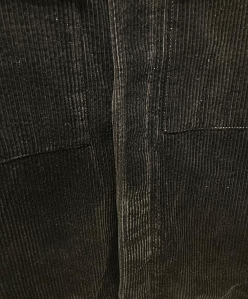 JIL SANDER+（ジルサンダープラス）JIL SANDER+ (ジルサンダープラス) コーデュロイシャツジャケット ブラック サイズ:SIZE 44の古着・服飾アイテム