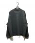 JIL SANDER（ジルサンダー）の古着「WOOL MELTON SWEATSHIRT」｜グレー