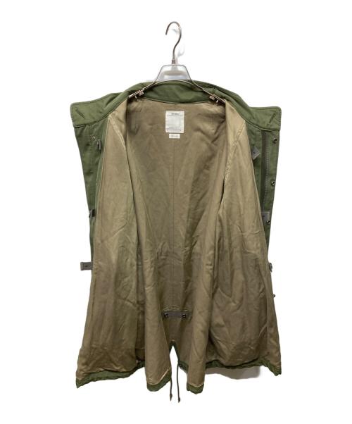 VISVIM（ビズビム）VISVIM (ビズビム) SIX-FIVE FISHTAIL PARKA グリーン サイズ:Mの古着・服飾アイテム