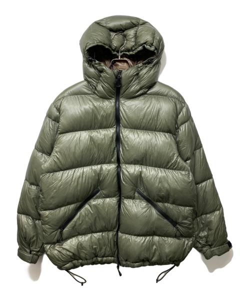 NANGA（ナンガ）NANGA (ナンガ) Pilgrim Surf+Supply (ピルグリム サーフサプライ) EXPEDITION DOWN JACKET オリーブ サイズ:Lの古着・服飾アイテム