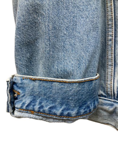 Acne studios（アクネ ストゥディオス）Acne studios (アクネ ストゥディオス) デニムジャケット - オーバーサイズユニセックスフィット ブルー サイズ:S/Mの古着・服飾アイテム