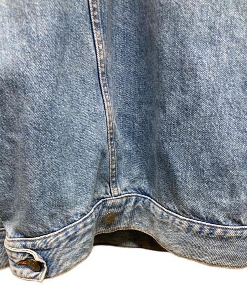 Acne studios（アクネ ストゥディオス）Acne studios (アクネ ストゥディオス) デニムジャケット - オーバーサイズユニセックスフィット ブルー サイズ:S/Mの古着・服飾アイテム