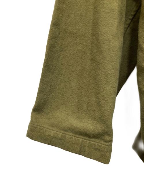 yokosakamoto（ヨウコサカモト）YOKOSAKAMOTO (ヨウコサカモト) フランネルワークジャケット カーキ サイズ:Lの古着・服飾アイテム