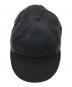 中古・古着 COMOLI (コモリ) シルクネップ キャップ ブラック：17000円