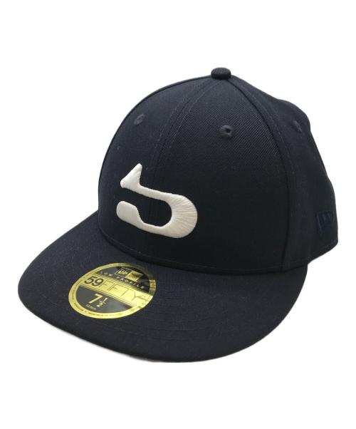 New Era（ニューエラ）New Era (ニューエラ) BAL (バル) 59/FIFTY LOW PROFILE b LOGO ネイビーの古着・服飾アイテム