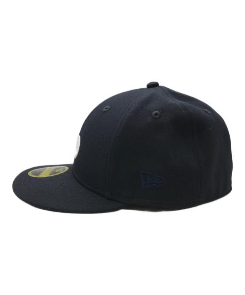 New Era（ニューエラ）New Era (ニューエラ) BAL (バル) 59/FIFTY LOW PROFILE b LOGO ネイビーの古着・服飾アイテム