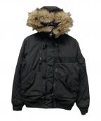 POLO RALPH LAURENポロ・ラルフローレン）の古着「N-2Bダウンジャケット」｜ブラック