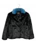 Marc by Marc Jacobs（マークバイマークジェイコブス）の古着「エコファージャケット」｜ブラック×ブルー