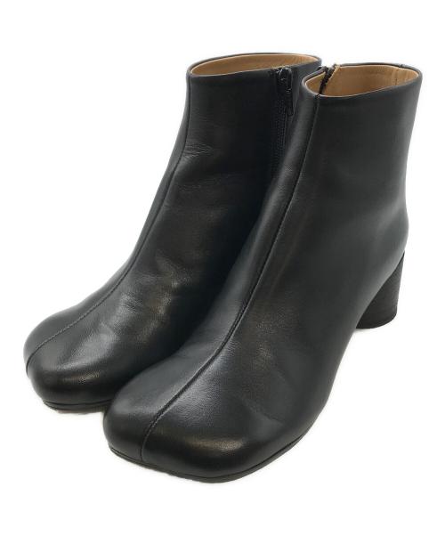 MM6 Maison Margiela（エムエムシックスメゾンマルジェラ）MM6 Maison Margiela (エムエムシックス メゾンマルジェラ) アナトミックブーツ ブラック サイズ:23.5㎝の古着・服飾アイテム