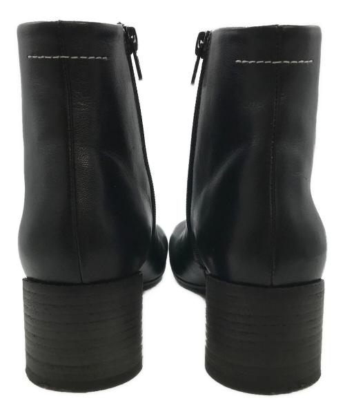 MM6 Maison Margiela（エムエムシックスメゾンマルジェラ）MM6 Maison Margiela (エムエムシックス メゾンマルジェラ) アナトミックブーツ ブラック サイズ:23.5㎝の古着・服飾アイテム