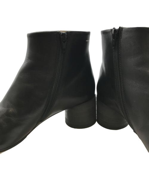 MM6 Maison Margiela（エムエムシックスメゾンマルジェラ）MM6 Maison Margiela (エムエムシックス メゾンマルジェラ) アナトミックブーツ ブラック サイズ:23.5㎝の古着・服飾アイテム
