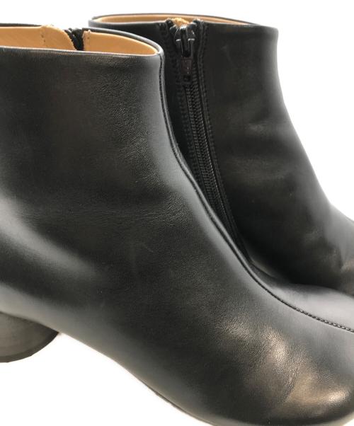 MM6 Maison Margiela（エムエムシックスメゾンマルジェラ）MM6 Maison Margiela (エムエムシックス メゾンマルジェラ) アナトミックブーツ ブラック サイズ:23.5㎝の古着・服飾アイテム