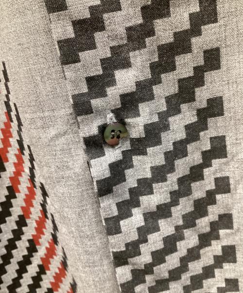 ALMOSTBLACK（オールモストブラック）ALMOSTBLACK (オールモストブラック) チェックシャツ グレー サイズ:2の古着・服飾アイテム