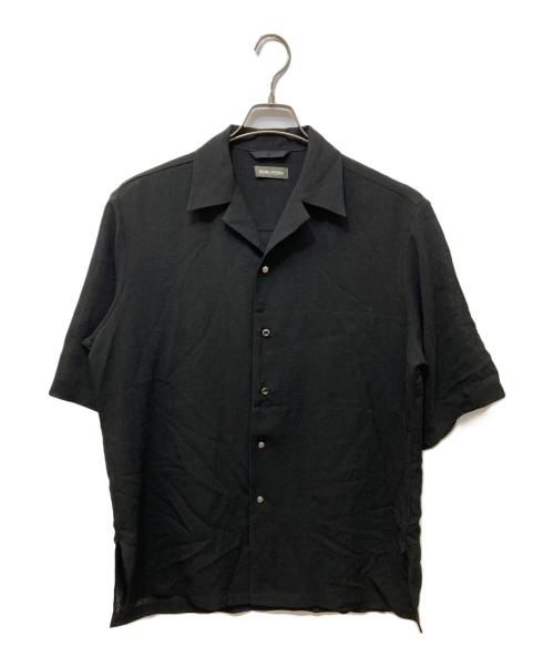 NULABEL CM1YOK42（ニューレーベルシーエム1ワイ0ケイ42）NULABEL CM1YOK42 (ニューレーベルシーエム1ワイ0ケイ42) バックスカーフS/Sシャツ ブラック サイズ:Sの古着・服飾アイテム