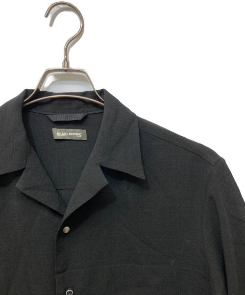 NULABEL CM1YOK42（ニューレーベルシーエム1ワイ0ケイ42）NULABEL CM1YOK42 (ニューレーベルシーエム1ワイ0ケイ42) バックスカーフS/Sシャツ ブラック サイズ:Sの古着・服飾アイテム