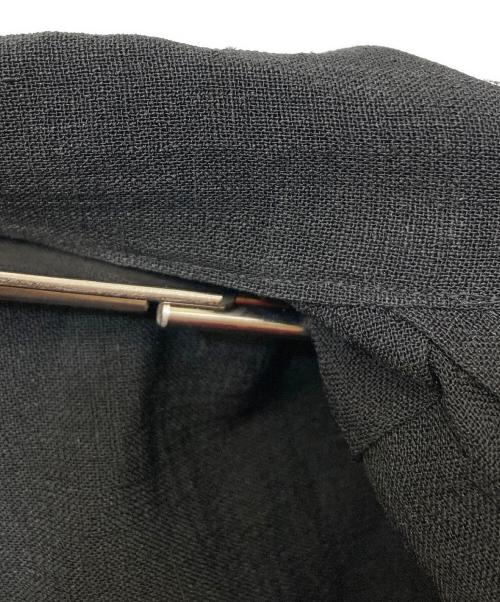 NULABEL CM1YOK42（ニューレーベルシーエム1ワイ0ケイ42）NULABEL CM1YOK42 (ニューレーベルシーエム1ワイ0ケイ42) バックスカーフS/Sシャツ ブラック サイズ:Sの古着・服飾アイテム