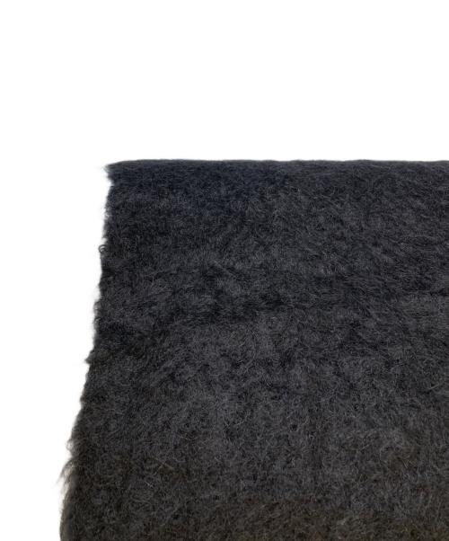 LOEWE（ロエベ）LOEWE (ロエベ) モヘア混マフラー ブラックの古着・服飾アイテム