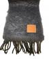 LOEWE (ロエベ) モヘア混マフラー ブラック：20000円