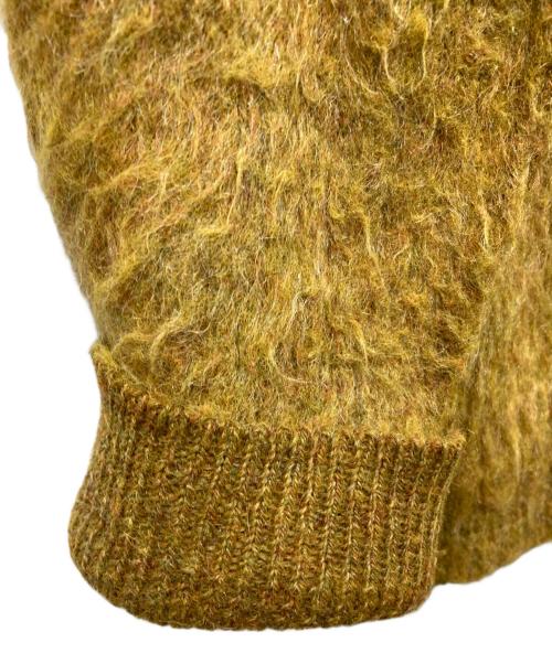 VINTAGE（ヴィンテージ）VINTAGE (ヴィンテージ) ポケット付モヘアカーディガン ブラウン サイズ:不明の古着・服飾アイテム