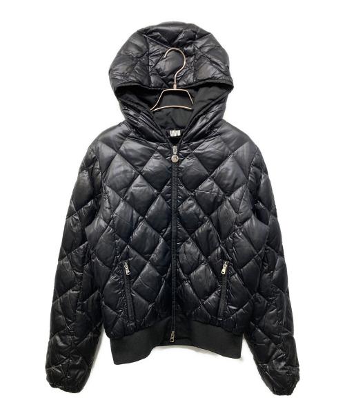 EMPORIO ARMANI EA7（エンポリオアルマーニ イーエーセブン）EMPORIO ARMANI EA7 (エンポリオアルマーニ イーエーセブン) キルティングダウンジャケット ブラック サイズ:Sの古着・服飾アイテム