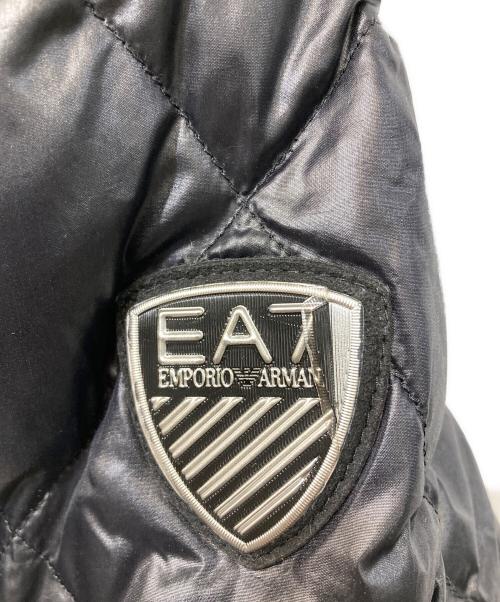 EMPORIO ARMANI EA7（エンポリオアルマーニ イーエーセブン）EMPORIO ARMANI EA7 (エンポリオアルマーニ イーエーセブン) キルティングダウンジャケット ブラック サイズ:Sの古着・服飾アイテム