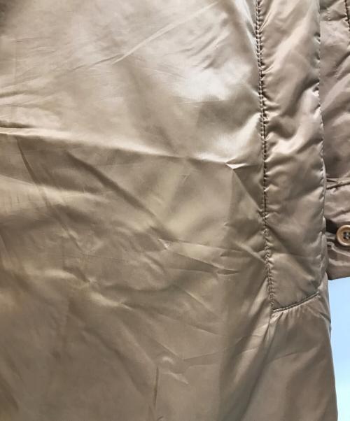 MaxMara（マックスマーラ）MaxMara (マックスマーラ) THE CUBE CameLuxe フーデッドロングコート ブラウン サイズ:38の古着・服飾アイテム