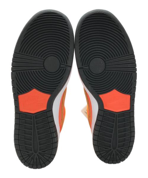 NIKE SB（ナイキエスビー）NIKE SB (ナイキエスビー) Dunk High Pro ホワイト×オレンジ サイズ:28㎝の古着・服飾アイテム