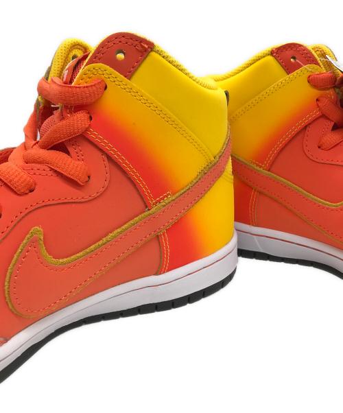 NIKE SB（ナイキエスビー）NIKE SB (ナイキエスビー) Dunk High Pro ホワイト×オレンジ サイズ:28㎝の古着・服飾アイテム