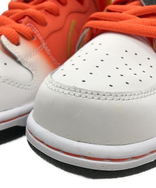 NIKE SB（ナイキエスビー）NIKE SB (ナイキエスビー) Dunk High Pro ホワイト×オレンジ サイズ:28㎝の古着・服飾アイテム